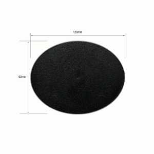 120x92mm Oval Base