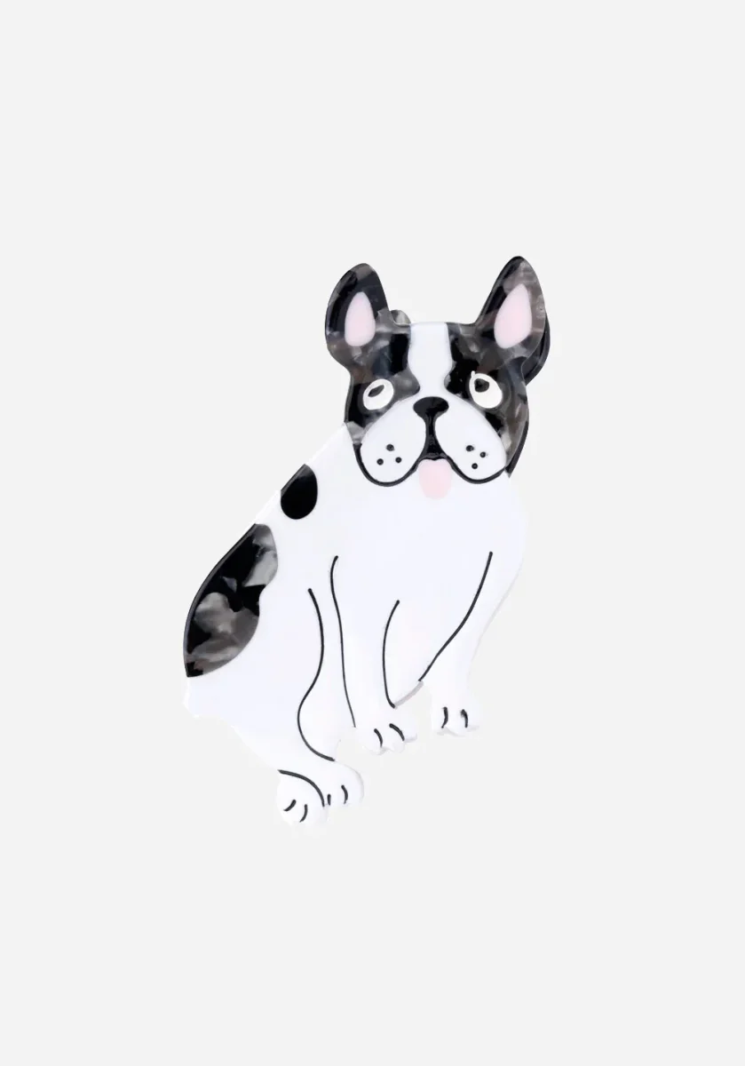Hårklämma, Fransk bulldog - Bild 2