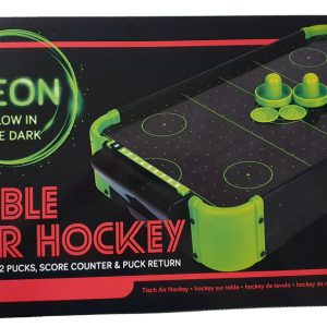 Airhockeyspel – Glow in the dark.