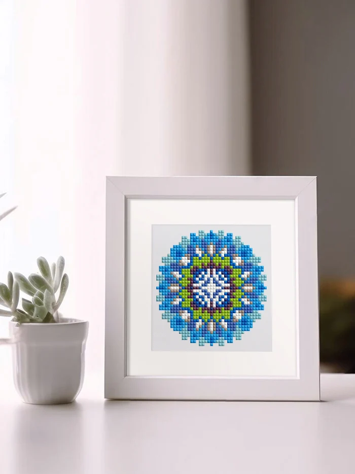 12 Mini Diamond Paintings - Mandala - Bild 7