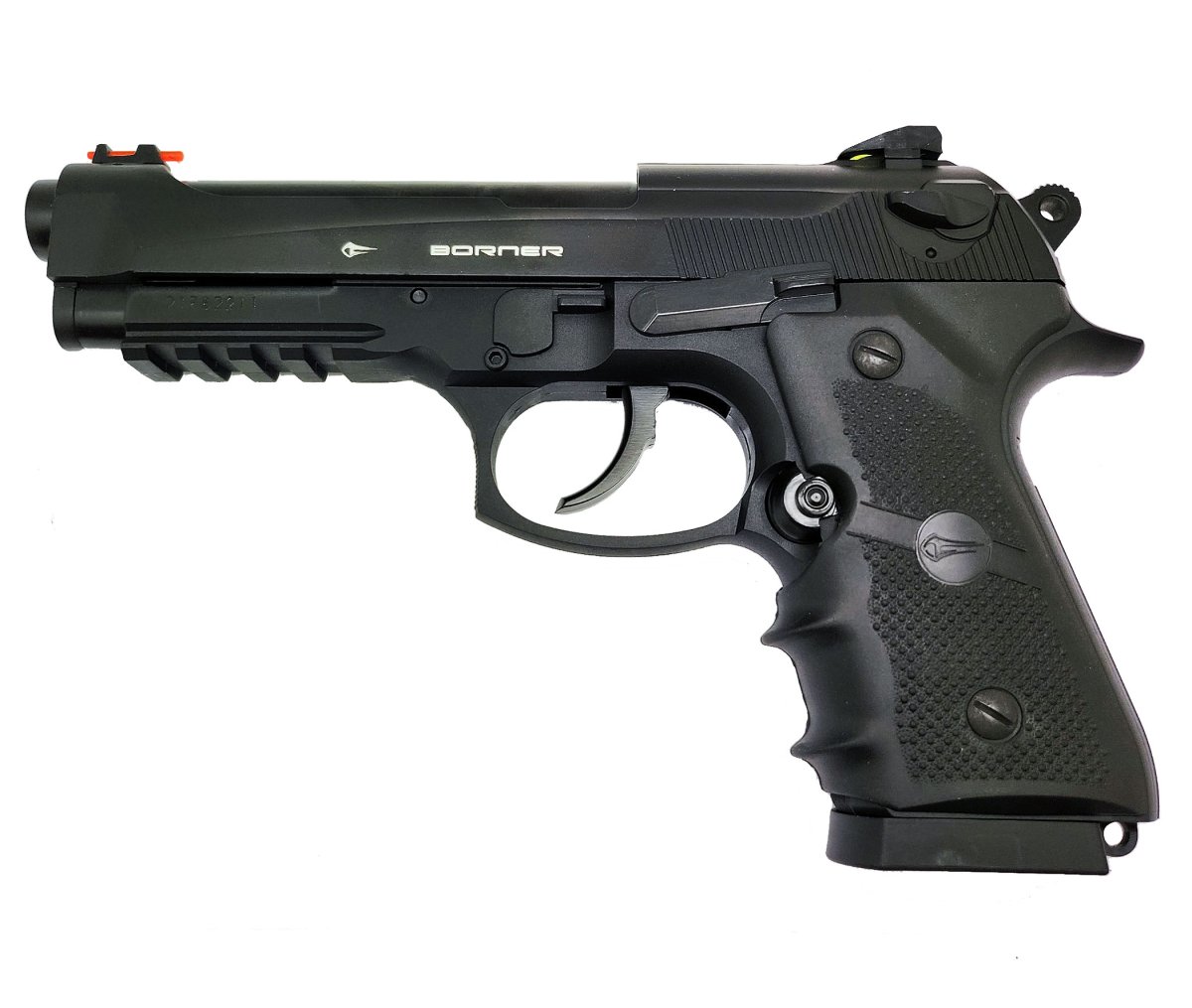 Kolsyredriven luftpistol Borner Sport 331 med blowback - Bild 2