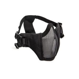 Halvmask för airsoftspel.
