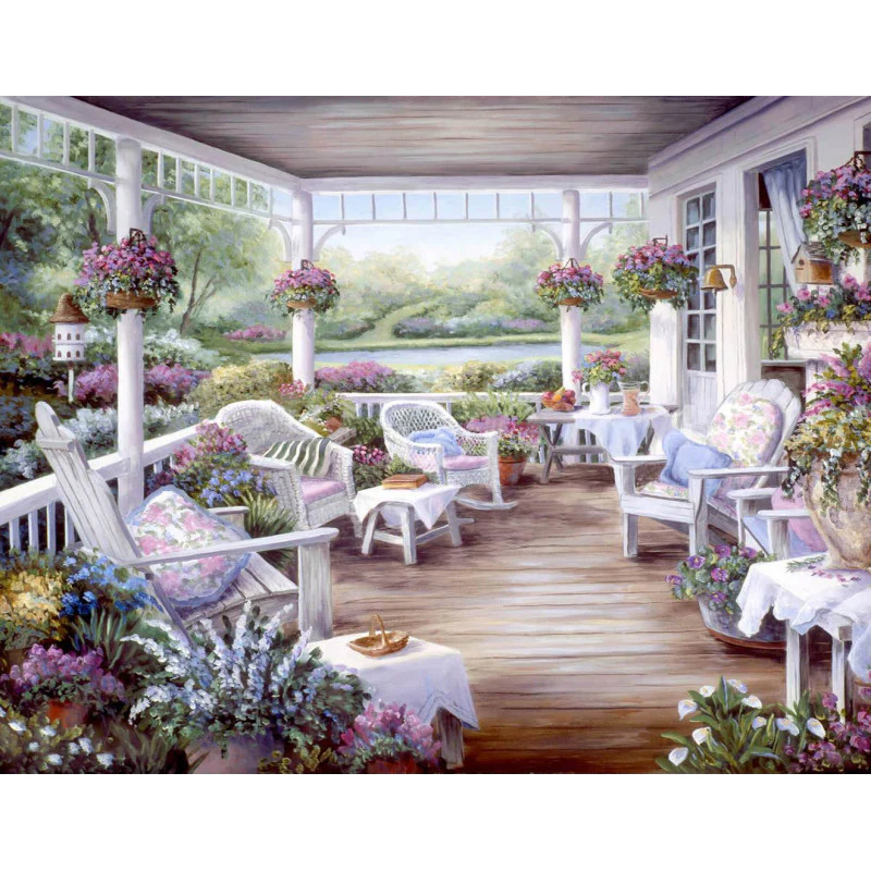 Husets veranda - Bild 2