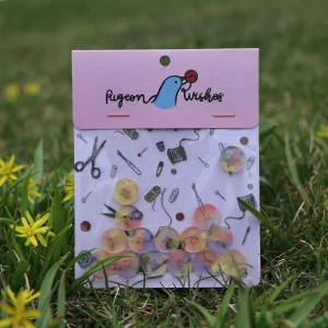Knappar 'Multicolour pastell' 15mm