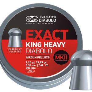 JSB Exact King Heavy MKII, 6,35mm – 2,200g