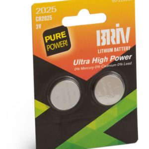 Litium batteri CR2025 Ultra high 2-pack