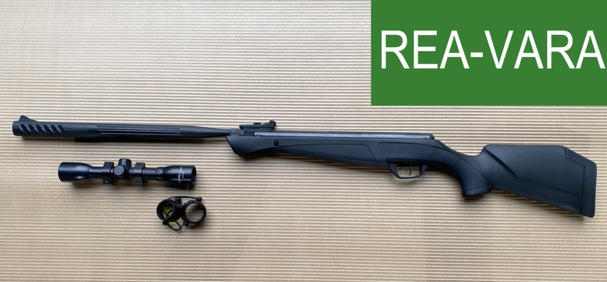 REA – Luftgevär Crosman Shockwave med gaspistong och 4x32mm kikarsikte - Bild 2