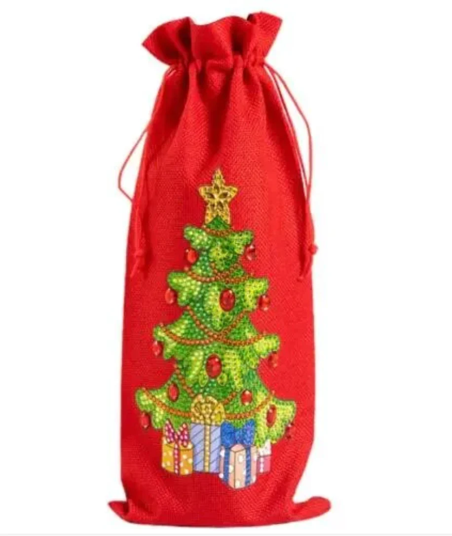 Goody bag med vacker julgran