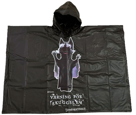 Regnponcho Sommarskuggan