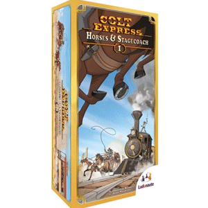 Colt Express Horses & Stagecoach