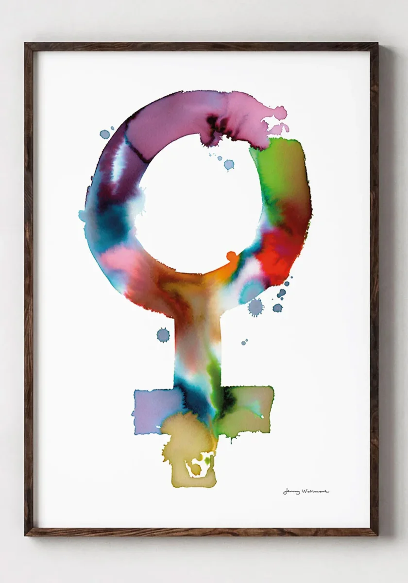 Poster, Jenny Wallmark, Female sign - Bild 2
