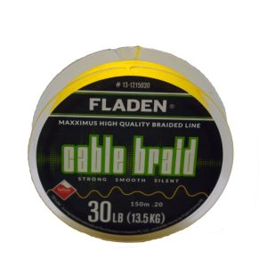Flätlina Maxximus Cable Braid Gul 0.20mm