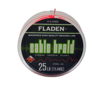 Flätlina Maxximus Cable Braid Röd 0.16mm