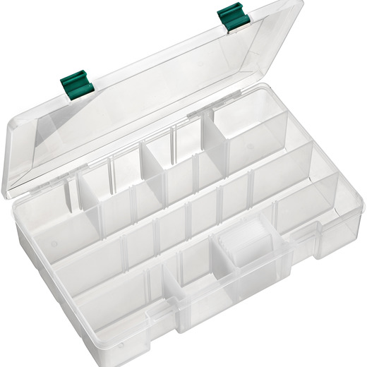 Dragask för lite större beten och fiskedrag 358x235x80mm