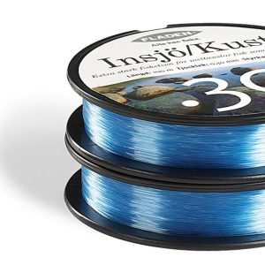 Fiskelina Supra Nylonlina – 0.60mm 100m ( 2X50M) blå 21kg