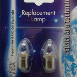 Krypton reservlampa 2-pack till 4 C/D
