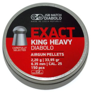 JSB Exact King.25 Heavy kal. 6,35mm 150st/ask