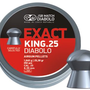 JSB Exact King.25 kal. 6,35mm 350st/ask
