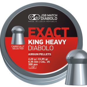 JSB Exact King .25 Heavy Diabol 6,35mm – 300st/ask