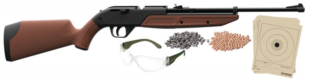 Luftgevärsset Crosman Pumpmaster 760 komplett med kikarsikte.