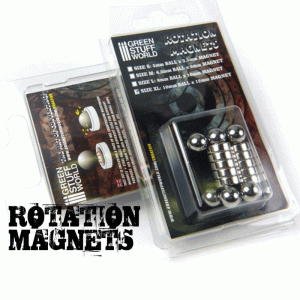 Rotation Magnets12X10mm 10st